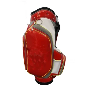 Custom Logo PVC Waterproof Portable Golf Cart Bag with Single Shoulder Strap for Travel Outdoor Use