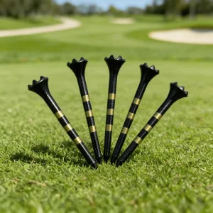 Custom Logo Plastic Golf Tees Professional Precision Durable Tee Bulk Golf Accessories for Specialty Stores