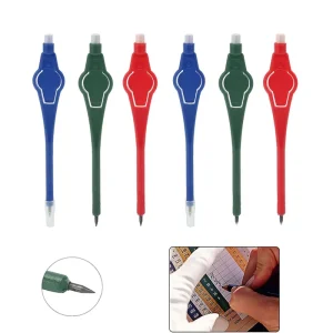 Custom Logo Portable Golf Pencil Set Scoring Tool with Marker and Score Card Pen Plastic Training Aid for Golfers
