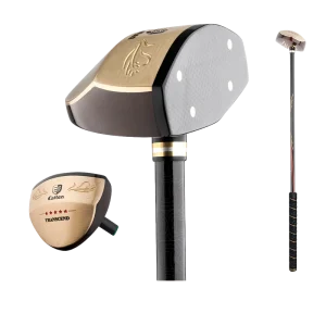 Custom Logo Professional Design Wood Park Golf Club Set with Park Golf Shaft and Grip Park Golf Head
