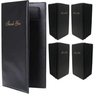 Custom Logo Restaurant Check Presenters Guest Check Card Holder Restaurant Bill Holder Check Presenters With Low MOQ