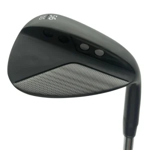 Custom Logo Right Handed Forged Black Stainless Steel PVD Plated R Flex Steel Shaft Golf Wedges 50 52 54 56 58 60 Degrees Set