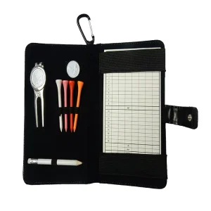 Custom Logo Scorecard Board Golf Holder Colored Leather Holder Golf Scorecard