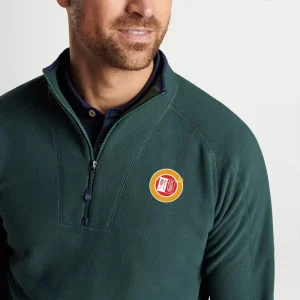 Custom Logo Solid Long Sleeve Knitted Men Clothes Knit 1/4 Zip Golf Pullover