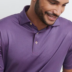 Custom Logo Stripe Sublimation Printing Golf Shirt Dry Fitted Men Apparel Design Golf Clothing Brands T Shirts