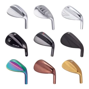 Custom Logo USGA Conforming Golf Wedge CNC Milled Face 52 56 60 Stainless Steel Golf Wedge Forge