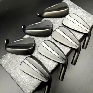 Custom Logo Unisex Golf Irons Forged Construction Right-Handed Waterproof Grips Mallet Style Head Covers