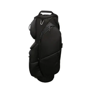 Custom Logo Waterproof PU Leather 14-Way Golf Bag with Rain Cover