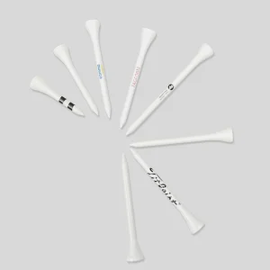 Custom Logo White Wooden Golf Tees 70mm Wooden Bulk 83mm Golf Tee for Golf Sport