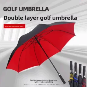 Custom Logo Windproof UV Block Auto Open All Weather Golf Umbrella for Corporate Gifts