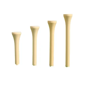 Custom Logo Wood Golf Tees with Eco-Friendly Waterproof Material 70mm Length for Outdoor Use