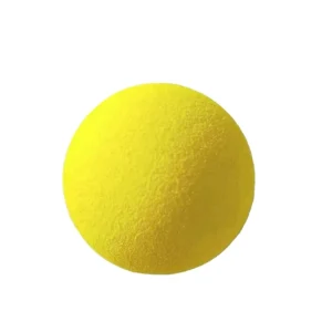 Custom Logo Yellow Golf Ball Elastic Foam Practice Accessory for Driving Range Safe Training