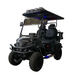 Custom Luxury Street Legal 4 Seater Electric Golf Cart Lifted Off Road Buggy with Lithium Battery