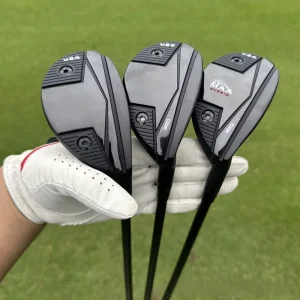Custom MAX Hybrid Golf Club 455 Maraging Steel High Rebound COR Titanium Alloy Head Carbon Shaft Rubber Lightweight Utility Club