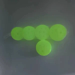 Custom Made 40mm 74mm 90mm Luminous Golf Ball Perforated Pickleball Hollow Softball for Outdoor Sport Training Practice