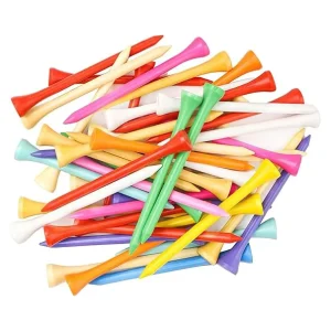 Custom Made Durable High Quality Plastic Golf Pegs Golf Tee Height Control Golf Tees