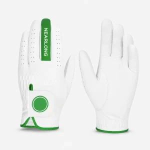 Custom Made Left Hand Golf Gloves Cabretta Customized Logo