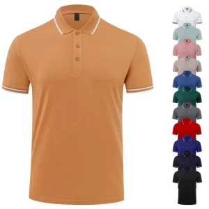 Custom Man Golf Wear Clothes Sport Logo Uniform Polyester Golf Shirts Polo T Shirt
