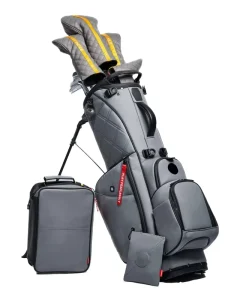 Custom Men’s Leather Golf Stand Bag with Full 14 Dividers Lightweight Portable Waterproof PU Material 7 14 Dividers Golf Bags
