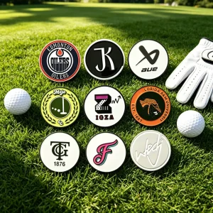 Custom Metal Golf 6 in 1 Divot Tool Ball Marker Bottle Opener and Enamel Badge With bag Clip and Club Logo