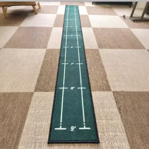 Custom Mini Nylon Indoor Golf Putting Carpet Practice Training Aid Mat