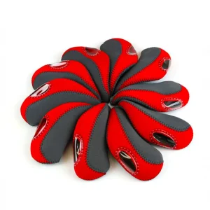 Custom Neoprene Golf Club Head Cover with Classic Stitch Seam Waterproof Custom Thickness Printed Patterns
