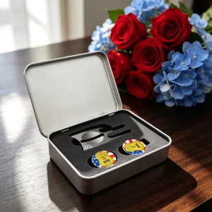 Custom New Design Pure Color Supplier Eco Friendly Top Quality Metal Golf Divot Tool Sets