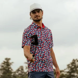 Custom OEM ODM Slim Fit Sporty Shirt Design Apparel Sublimation Polyester Mens Comfortable Golf Shirts