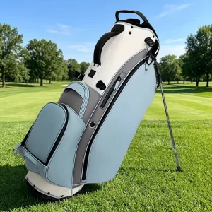 Custom OEM Portable PU Leather Waterproof Golf Bag New Design Personalized Golf Stand Bag