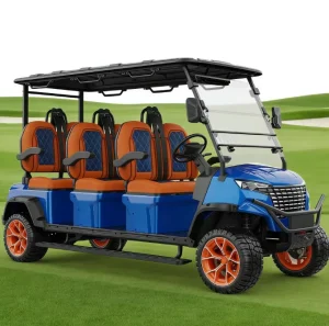 Custom Off Road Golf Cart Street Legal Golf Cart 48V Lithium Battery Golf Cart 6 Seater Electric Cart Golf Buggy Car
