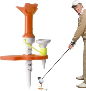 Custom Outdoor Golf Tee Height Adjustable Stable Golf Tees Magnetic 85mm Long Golf Tee Training Practice Tool
