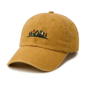 Custom Outdoor Sport Causal Washed Distressed Vintage Dad Hats 6 Panel Soft Unstructured Baseball Cap with Embroidered Logo