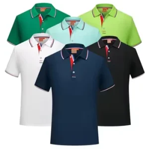 Custom Oversized Vintage Character Print 100% Cotton Shirt Summer Business Golf