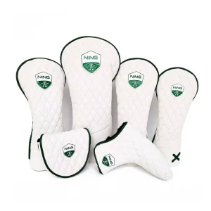 Custom PU Leather Golf Club Headcover Set