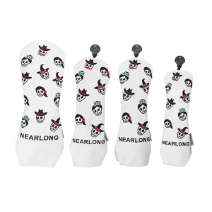 Custom PU Leather Golf Headcover Driver Wood Club Customized Logo