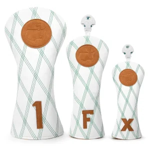 Custom PU Leather Golf Wood Driver Club Head Cover