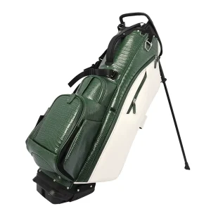 Custom PU Leather Waterproof Lightweight Portable Durable Golf Stand Bag for Men and Women