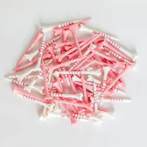 Custom Plastic Golf Tees Multi Color Golf Spike Plastic Sport Tees Rubber Golf Tees Customized Logo