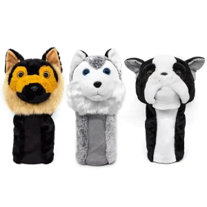Custom Plush Animal Golf Headcover Cute Cartoon Driver Wood Cover OEM Factory
