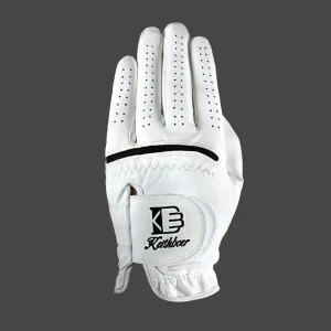 Custom Premium Left Hand Breathable Golf Gloves with Custom Logo PU Leather Hand Grips & Custom Sizes for Performance