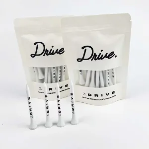 Custom Print Wooden Golf Tees With Kraft Paper Packaging Bulk Personalized Tees for Tournament Eco-Friendly Durable Wood Bamboo