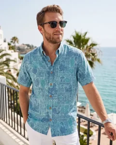 Custom Printed Casual Shirts and Golf Polo Shirts OEM ODM Factory Personalized Fashion Apparel