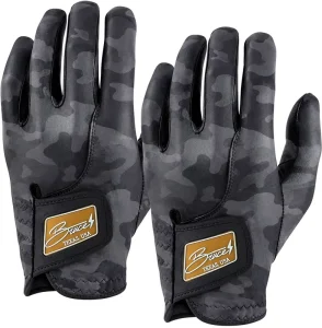 Custom Printed Golf Gloves Non Slip Premium Leather Golf Glove Left Right Hand Training Accessories OEM Factory Price