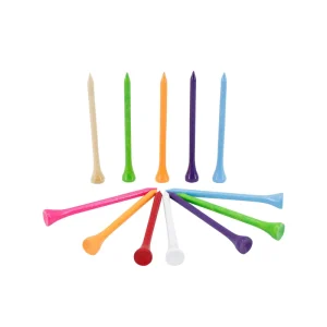 Custom Printed Golf Tees 7cm 8.3cm Golf Tees Wooden Colorful Ball Tee Golf for Outdoor Activity