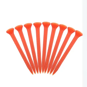 Custom Printed Logo 83mm Plastic Golf Tees Ball Holder for Golfers