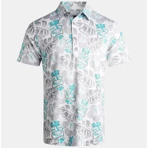 Custom Professional Golf Manufacturers Free Sample Design Your Own Brand Quick Dry Print Sports Athletic Fit Golf Polo Shirt