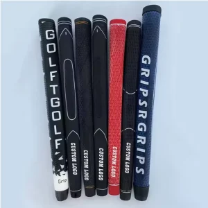 Custom Rubber Grip Golf Putter Non Slip Cotton Corded Golf Club Rubber Grips