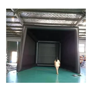 Custom Size Golf Simulator Enclosure with Netting Screen Indoor and Outdoor Golf Cage