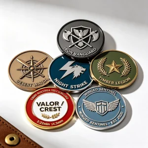 Custom Stainless Steel Zinc Alloy Golf Ball Marker Magnetic Personalized Logo Hard Enamel Waterproof Golf Essentials Kit Coin