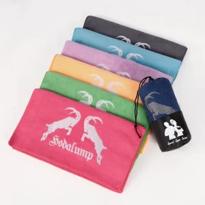 Custom Towel logo Microfiber Travel Quick Dry Camping Absorbent Hair Salon Towel Sports Gym Hiking Pool Bath Yoga Towel Set